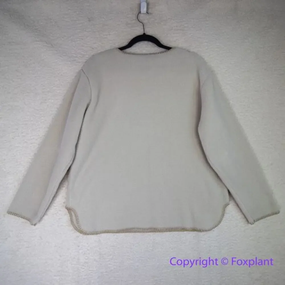 Woolrich fleece sweater Christmas‎ tree , women size 42
